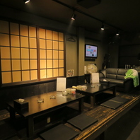 歓送迎会や各種宴会に最適なテーブル席をご用意♪