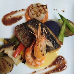 プレミアムランチ（魚介類のグリル）(土日祝日もご利用頂けます)