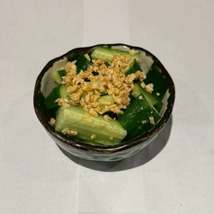 たたき胡瓜・にんにく胡瓜・冷やしトマト