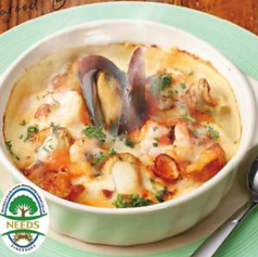 シーフードグラタン