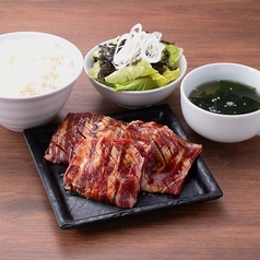 王様カルビ定食