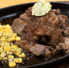 〆のハーフポンドステーキ