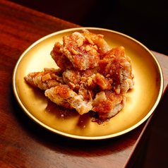 鶏皮にんにく醤油揚げ