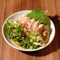 鶏レアむね肉の油淋鶏