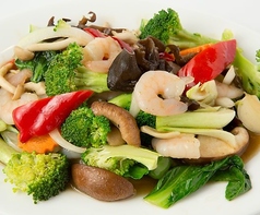 ミックス野菜炒め、Style Stir-Fried Vegetables