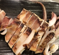 青森より直送の真イカ生干し焼き