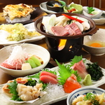 旬の食材を堪能できるコース料理です！