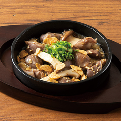 砂肝のねぎ塩ガーリック炒め