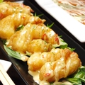 料理メニュー写真 えびの天ぷらオーロラソース