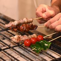 ご提供している焼き鳥にすべてこだわっております