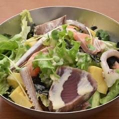 海鮮サラダ／シーザーサラダ 各