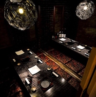 大小様々な個室席をご用意。