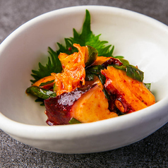 ピリ辛　蛸キムチ和え