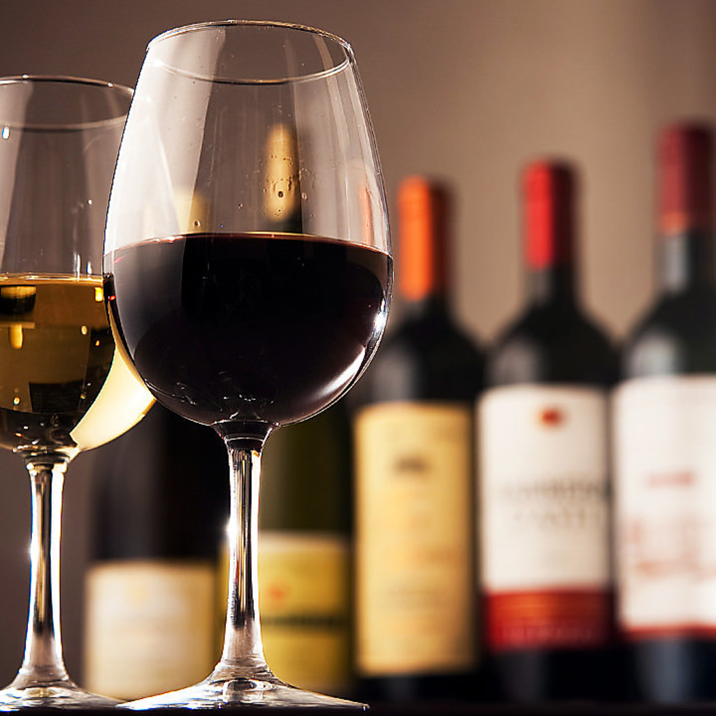 料理に合うワインをご用意致しております！お好きなワインをお選びください♪