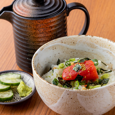 明太子のお茶漬け