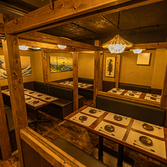 《30名様用テーブル貸切席》気の知れた仲間との飲み会,外せない接待など使い方はお客様次第!ゆったりとお寛ぎ頂けて、スタイリッシュな空間でのおもてなし。アクセス抜群!会社のご宴会はもちろん、デート、女子会、合コンなどのご利用に使い勝手抜群のお洒落な店内も人気です。心を込めておもてなし致します♪