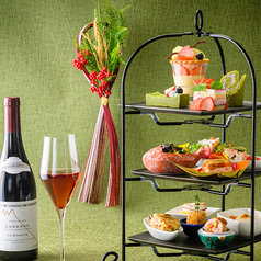 カフェ&バー ザ ライブラリー ホテルモントレ京都のコース写真