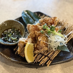 アスパラ豚巻きフライ/鶏もも肉の唐揚げ