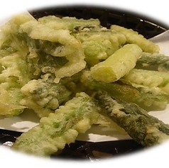 野沢菜の天ぷら