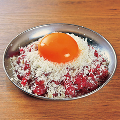 ふわふわチーズ 牛ユッケ