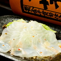 料理メニュー写真 真鯛のカルパッチョ／サーモンのカルパッチョ　各