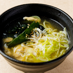 〆の塩ラーメン