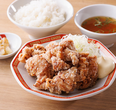 肉汁唐揚げ定食