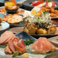 贅沢な鶏づくしコース♪