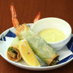 海老の変わり揚げ