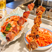 本場仕込みの串焼きと一品料理◎