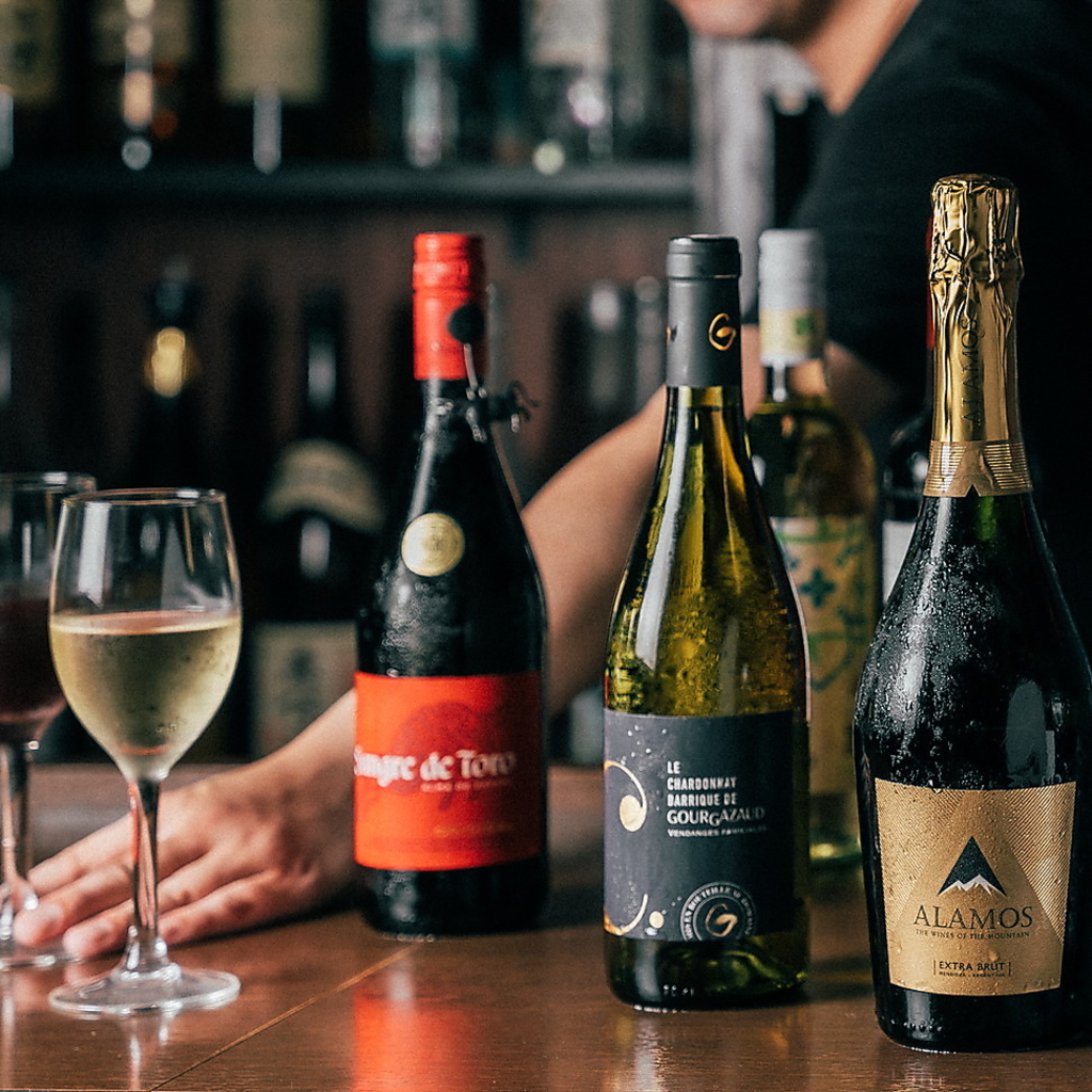 有機栽培のナチュラルワインをお楽しみいただけます