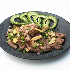 県産黒毛和牛のステーキ