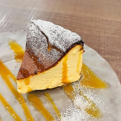 【秋の限定デザート】濃厚!手作りバスクチーズケーキ