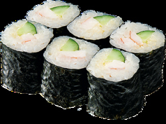 <細巻き>えびきゅう巻