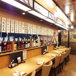 当店自慢のカウンター席！お1人様大歓迎♪