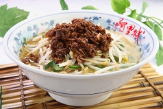 台湾風挽肉入りラーメン