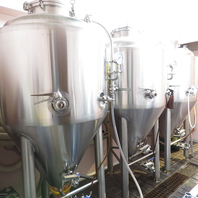 店内に３つの醸造タンクを有する豊島区初の醸造施設♪