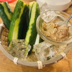 葱味噌きゅうり