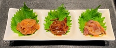 イカ珍味3種盛り