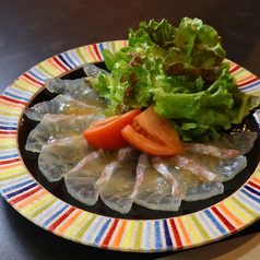 鯛のカルパッチョ