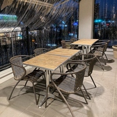 バルコニー席ございます。ビニールカーテンを設置しておりますので、ディナーでのご利用も可能です◎気持ちの良い風に当たりながらゆっくりとお過ごし下さい！感染症対策にも努めております。