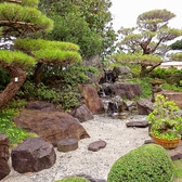 日本庭園を眺めながら、おいしい料理とお酒を楽しむことができます♪