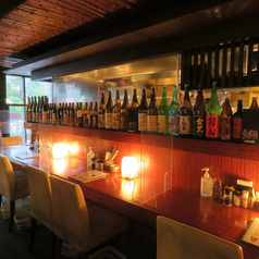 お一人様から気軽にご利用頂ける、カウンター席。