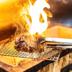 古処鶏もも肉炭焼き