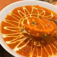カレーの辛さを調節できます。