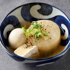 鳥だしおでん盛り