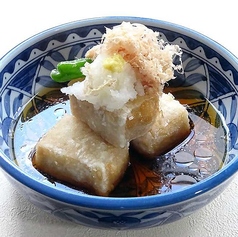 胡麻とうふの揚げだし