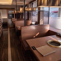 6名様毎のボックス席がございます☆