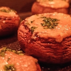 ブラウンマッシュルームのオーブン焼き