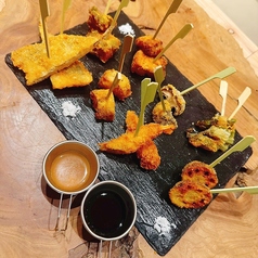 串カツ(ソース/新潟タレ/カレー)